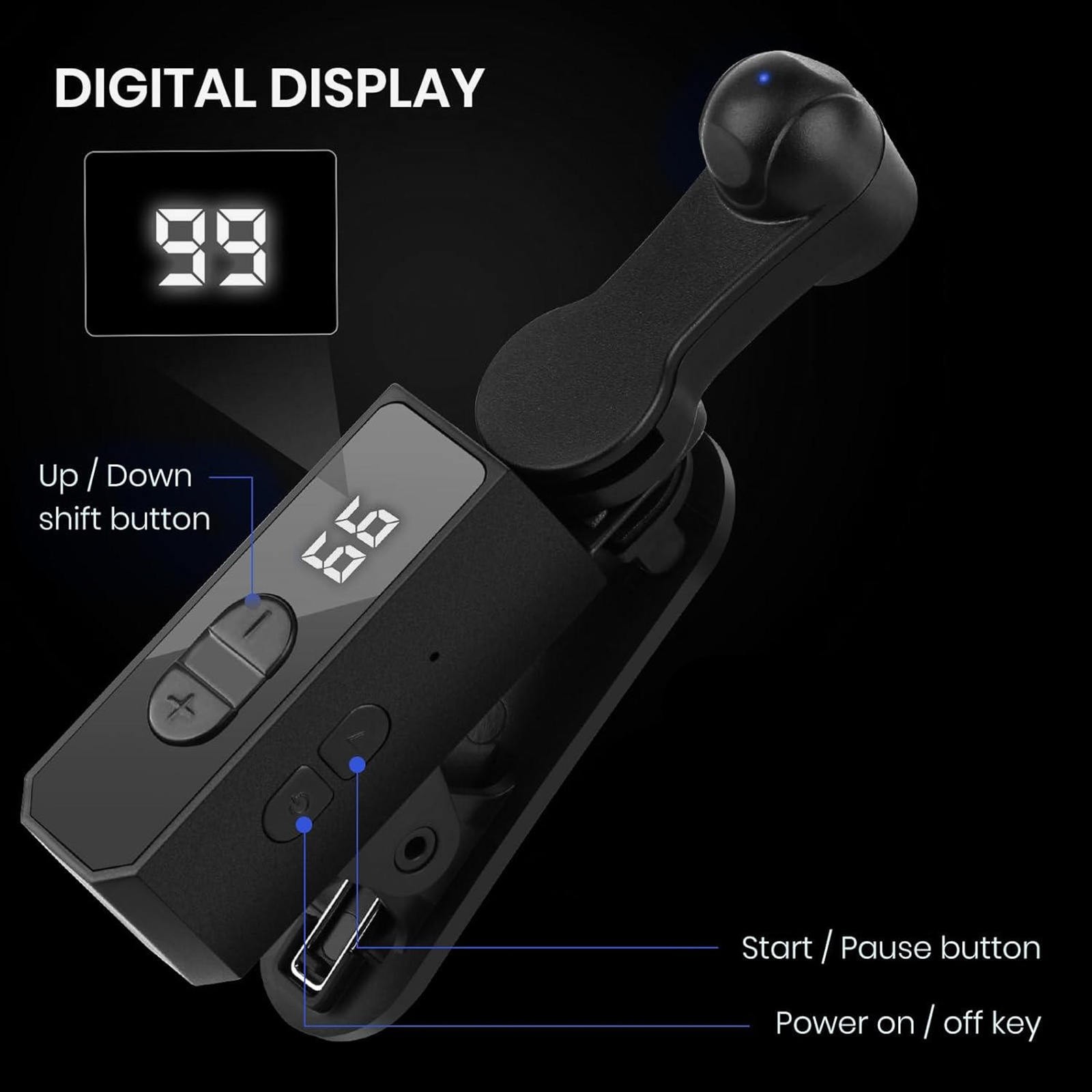 107 Speed Automatic Clicker 1-99 CPS Silent Spatial Mapping Phone Tapper FT
