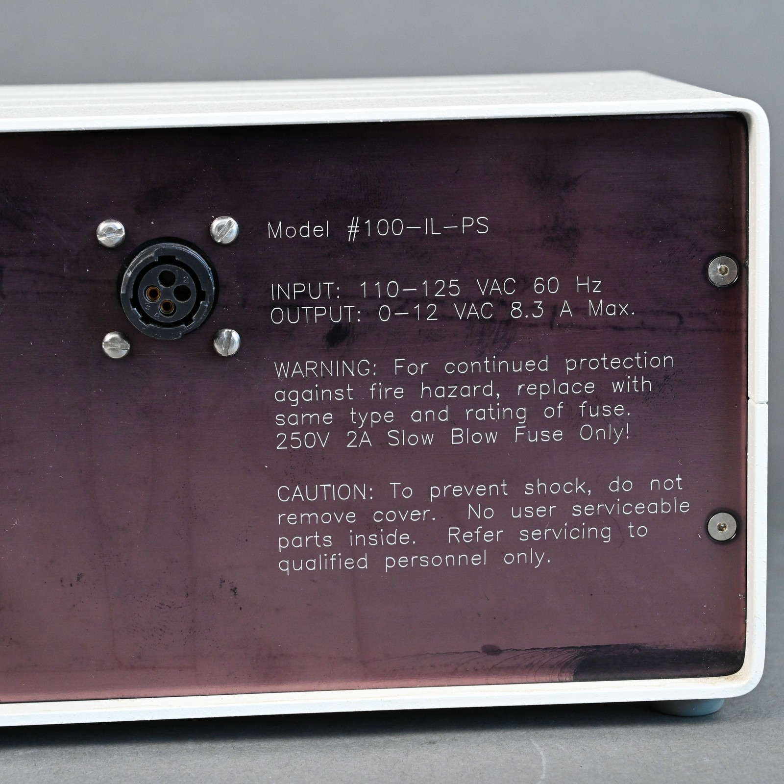 Diagnostic Instruments 100IL-PS Power Supply - Variable Voltage 0-12v 8.3A