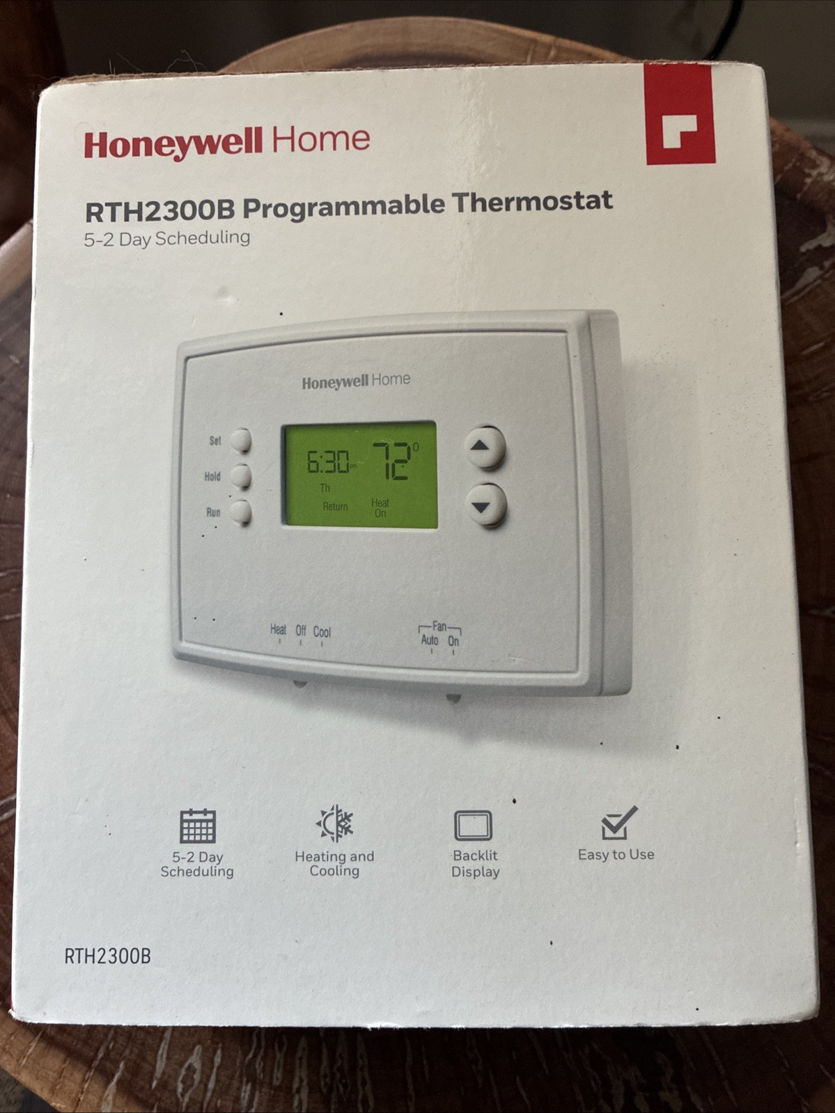 New Honeywell Home RTH2300B 5-2 Day Programmable Thermostat with Digital Display