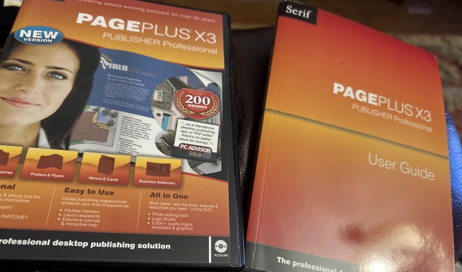 PagePlus x3 Publisher Profession CDs And User Guide