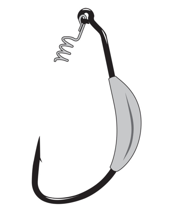 Gamakatsu Weighted Superline Hook w/ Spring Lock Bass & Pike Swimbait Hook