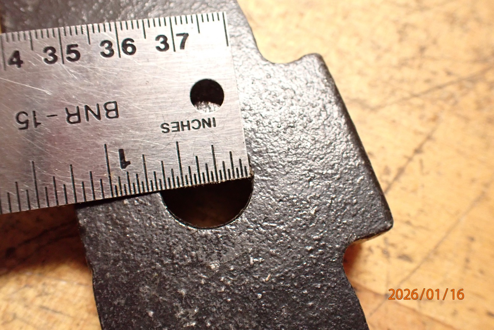 OLDER O.S. WALKER MAGNETIC CHUCK HOLD DOWN CLAMP FINGER CASTING