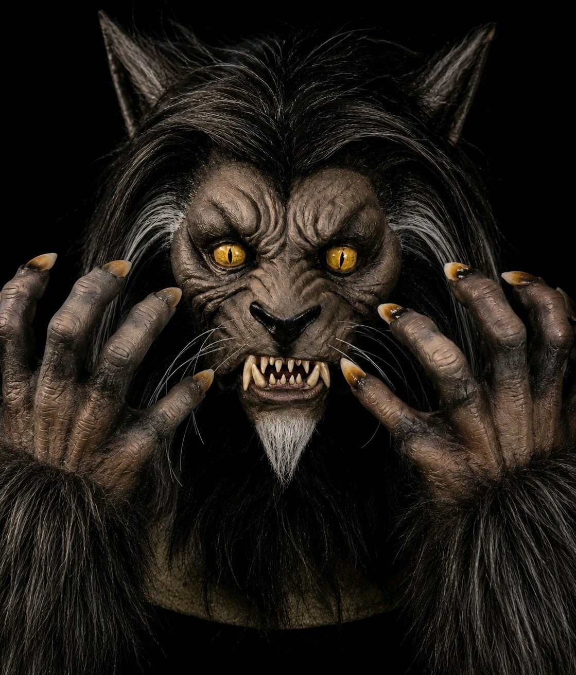 Michael Jackson Thriller  (Werewolf Mask + Hands) Iconic 80s Pop Culture Horror