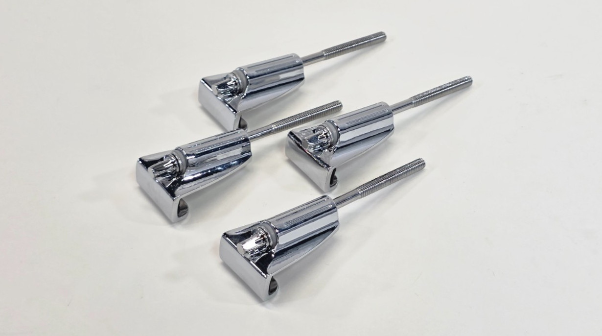 Ludwig Element / Breakbeats Bass Drum Claws and Tension Rods (4 pcs)