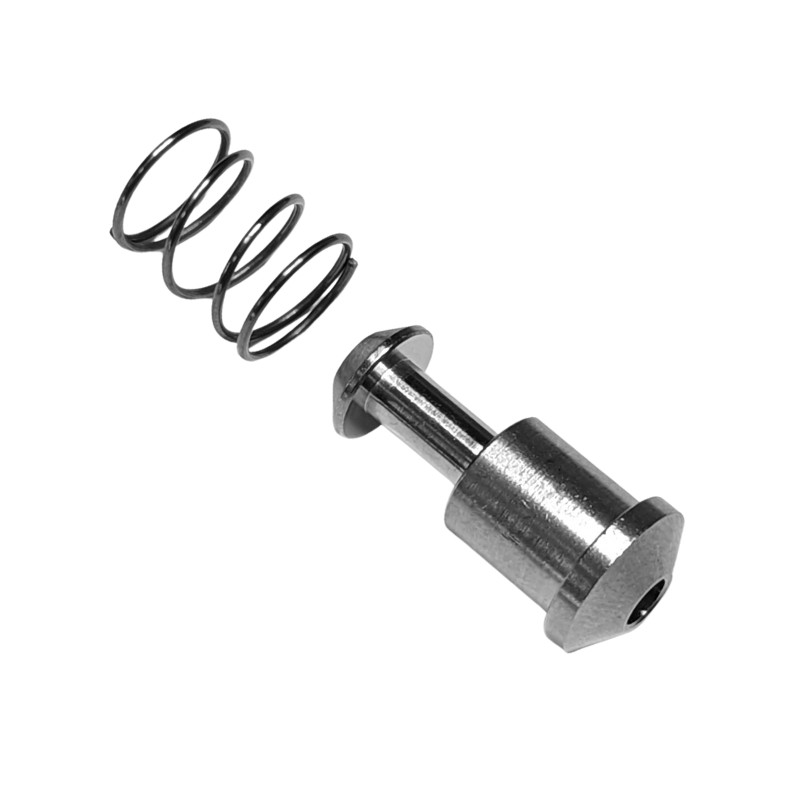 RUGER 10/22 STAINLESS STEEL MAGAZINE LATCH PLUNGER & SPRING USA MADE BY MOONDUCK