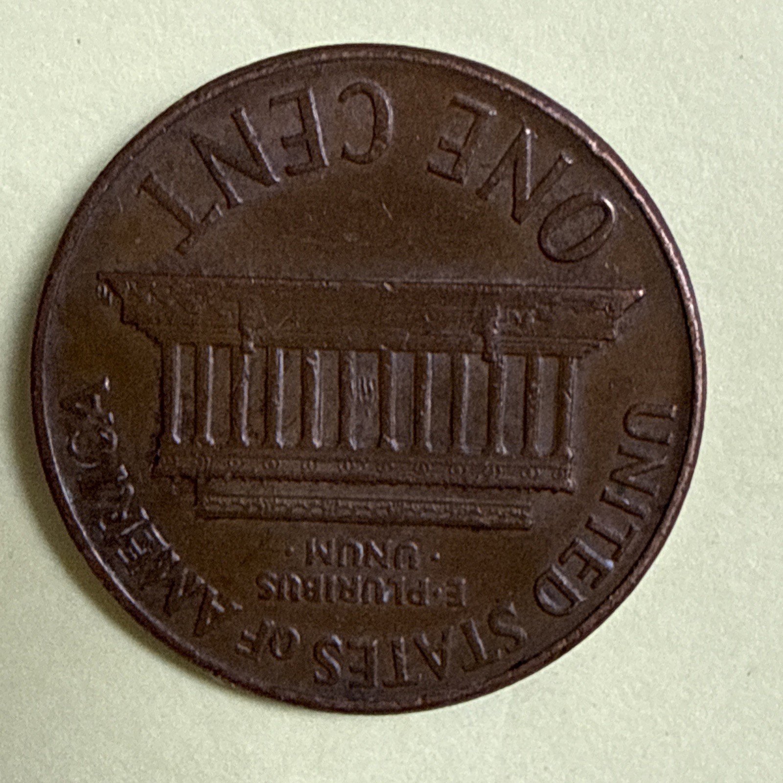 1967 lincoln penny no mint mark Mint Condition