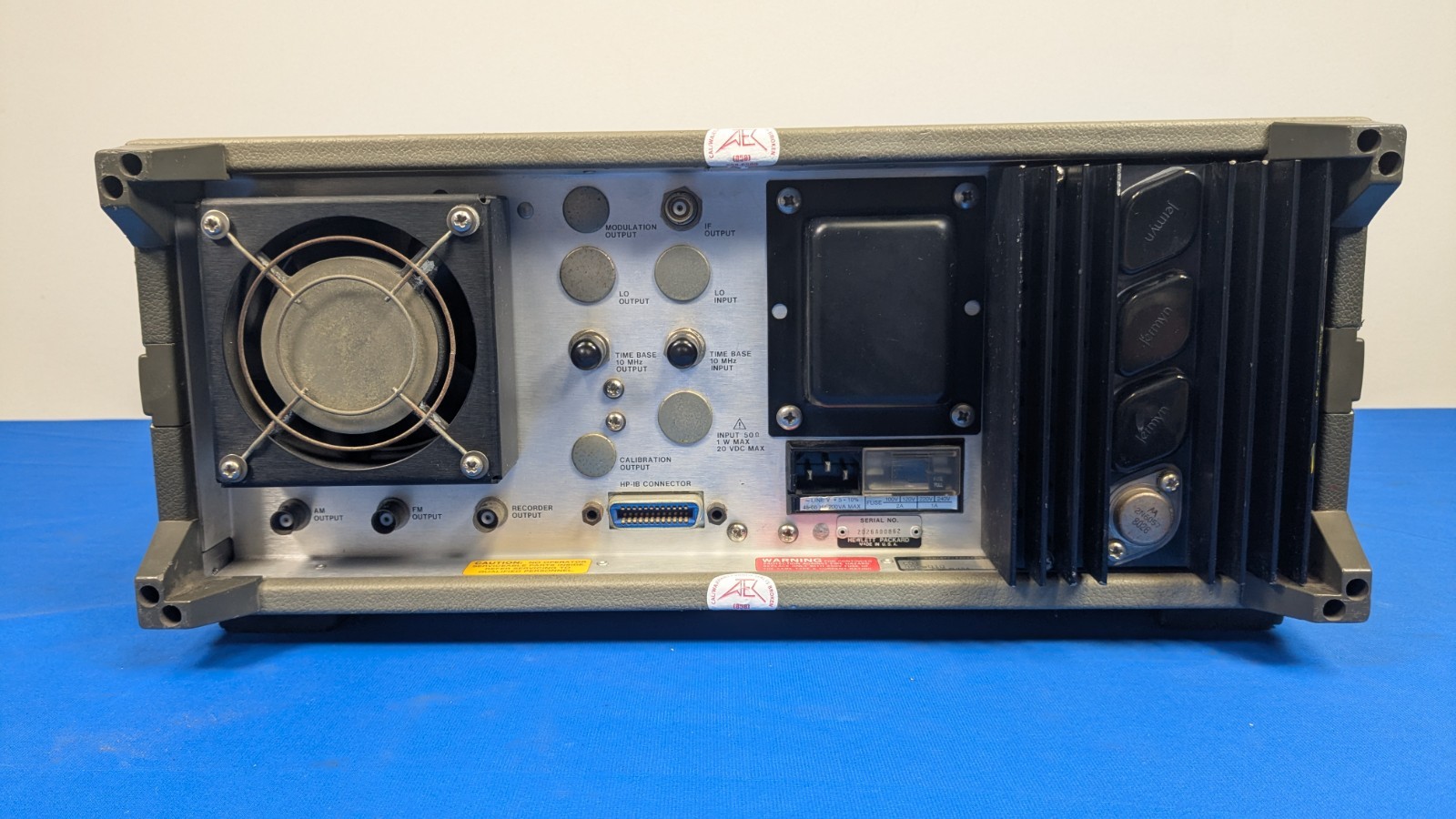 Agilent Technologies 8901A-002,010 150K 1300MHz Modulation Analyzer