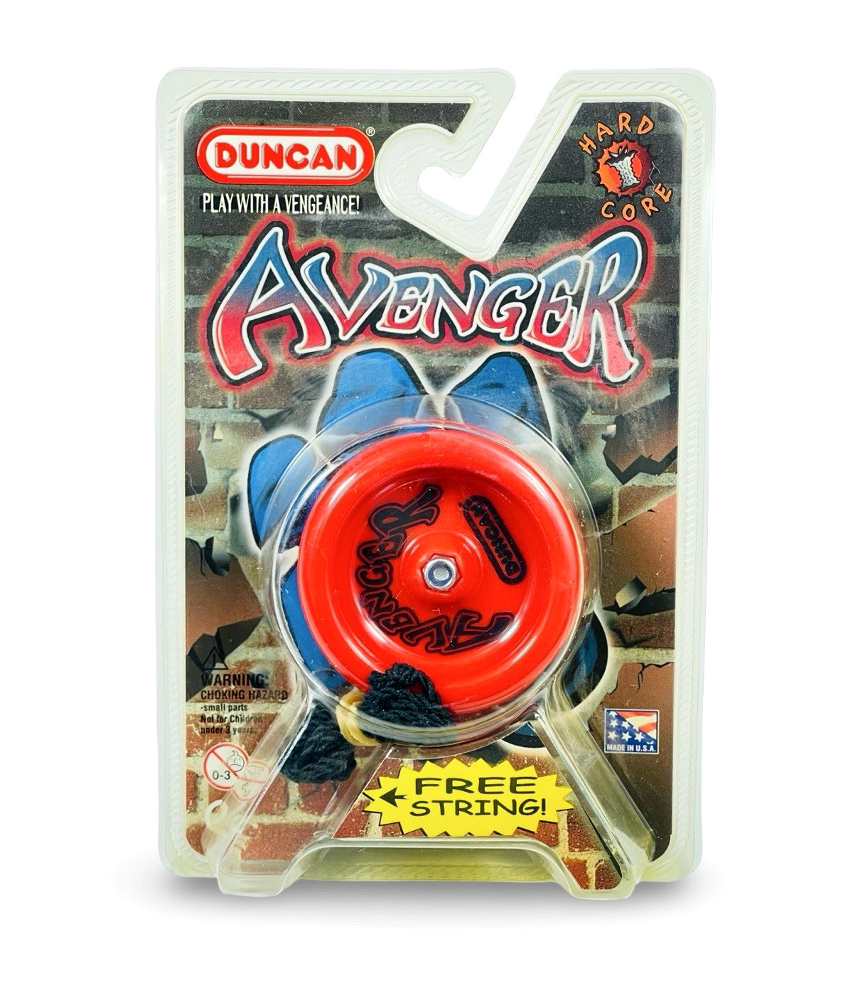 Assorted (3) Hard Core Duncan Yo-Yo's - 1990s Avenger and Ballistic