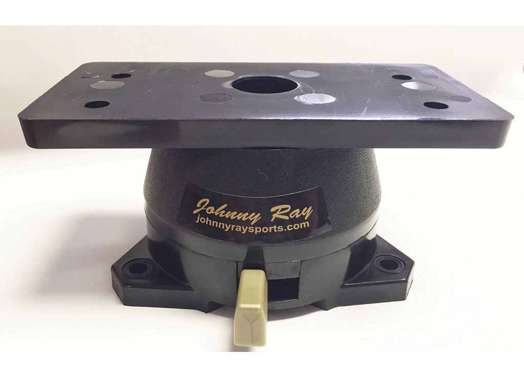 Johnny Ray JR-208 Heavy Duty Lever Release Swivel Fish Finder Mount
