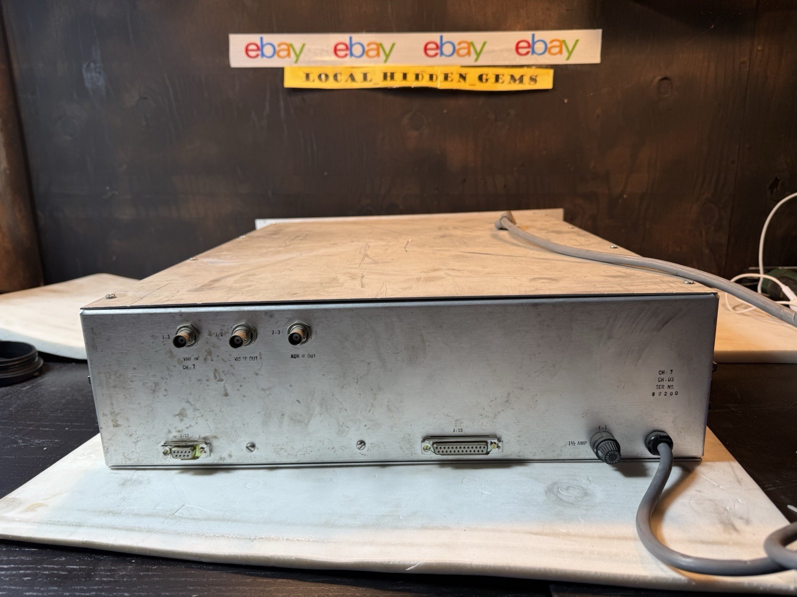 COMMUNICATION MICROWAVE CH-7 CH-D3 COMWAVE RECEIVER