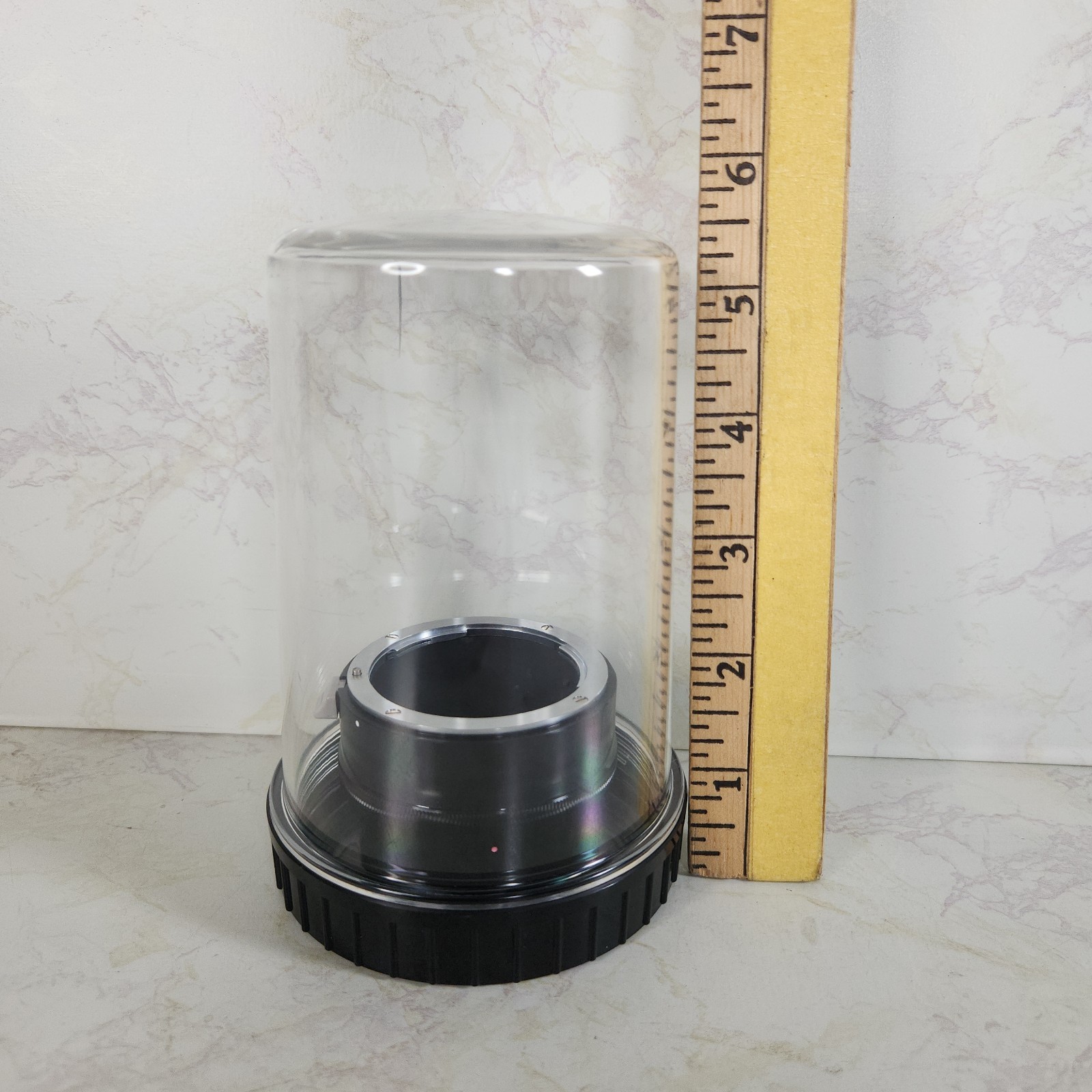 NO LENS Nikon Micro Nikkor P Auto 55mm f/3.5 M2 Japan *CLEAR DISPLAY CASE ONLY*