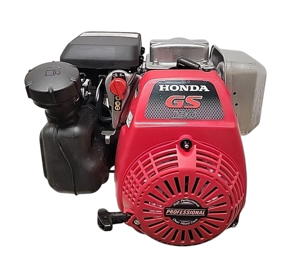 Honda 6HP GS190 OverHead Cam Motor 3/4" x 2-7/16" Horizontal Shaft Engine