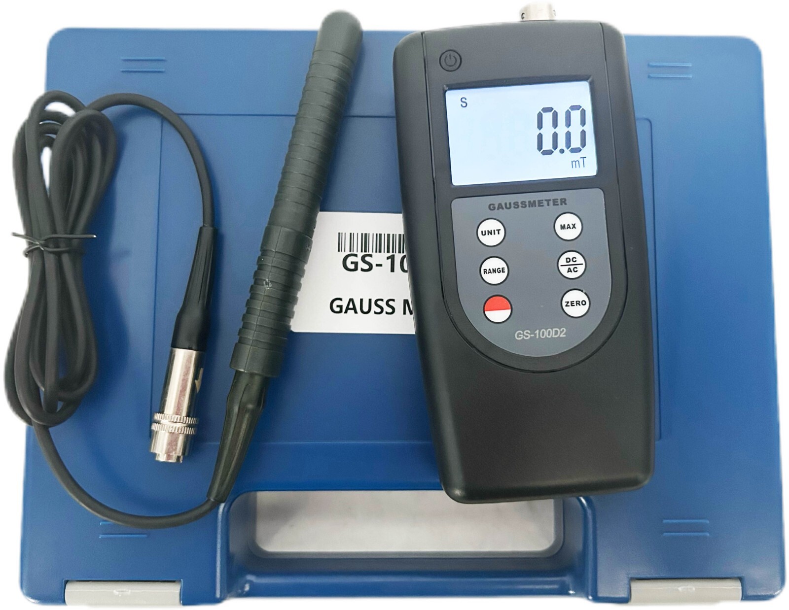 Digital Gauss Meter Gaussmeter Teslameter Accuracy DC 5%/AC 5% 10-200HZ
