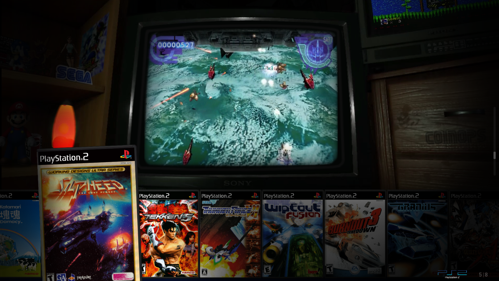 Retro-games system