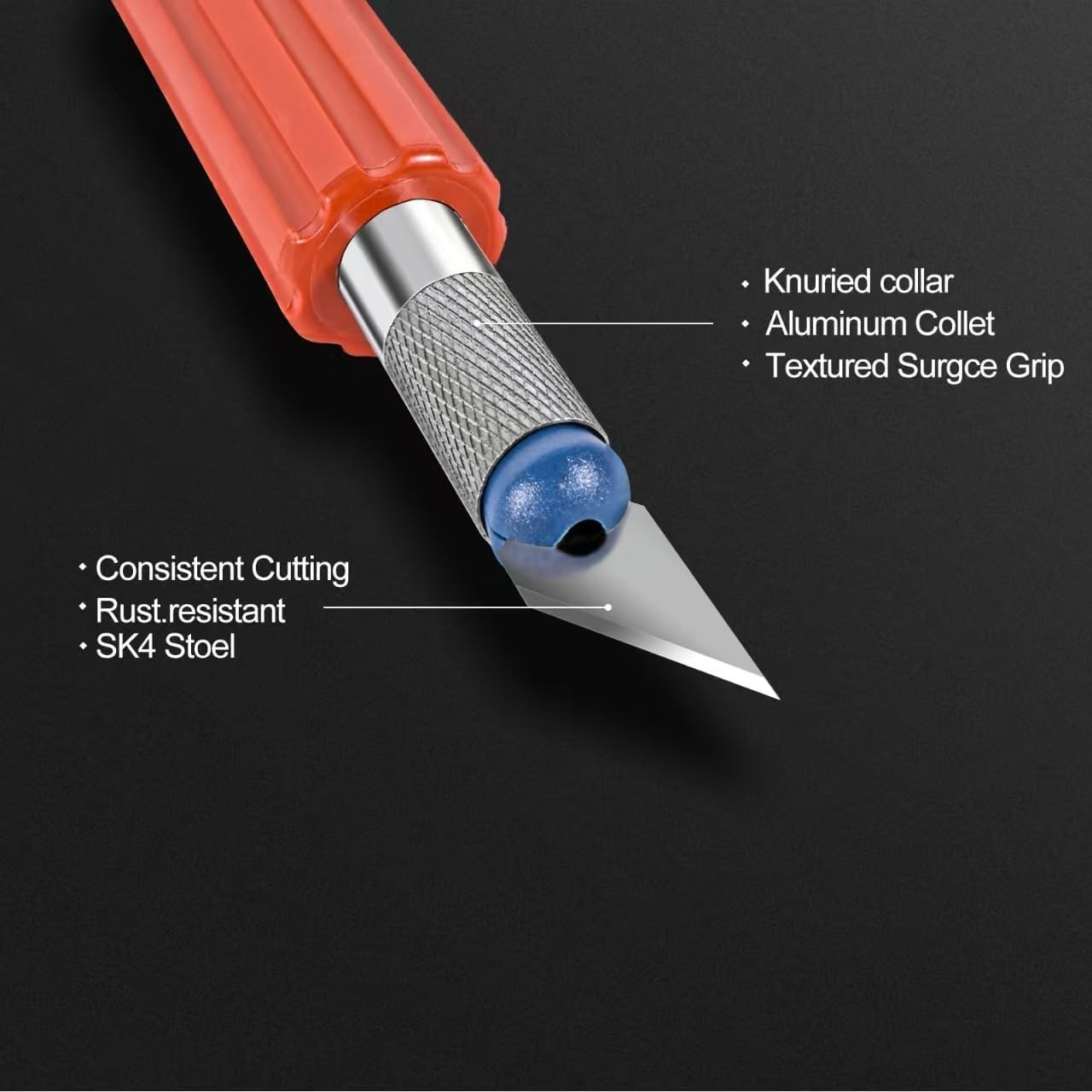 13 Piece Precision Craft Hobby Knife Set with Assorted Blades