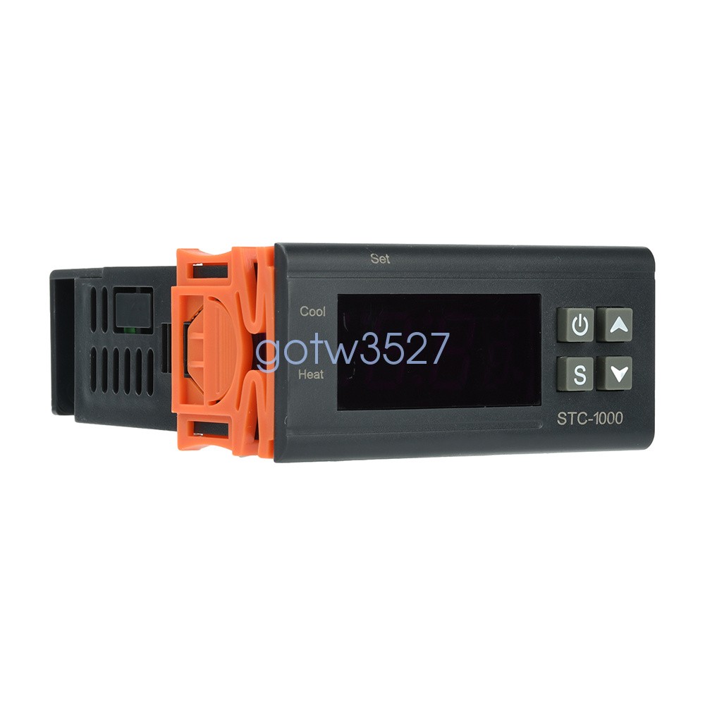 STC-1000 Digital Microcomputer Temperature Controller Thermostat with NTC Sensor