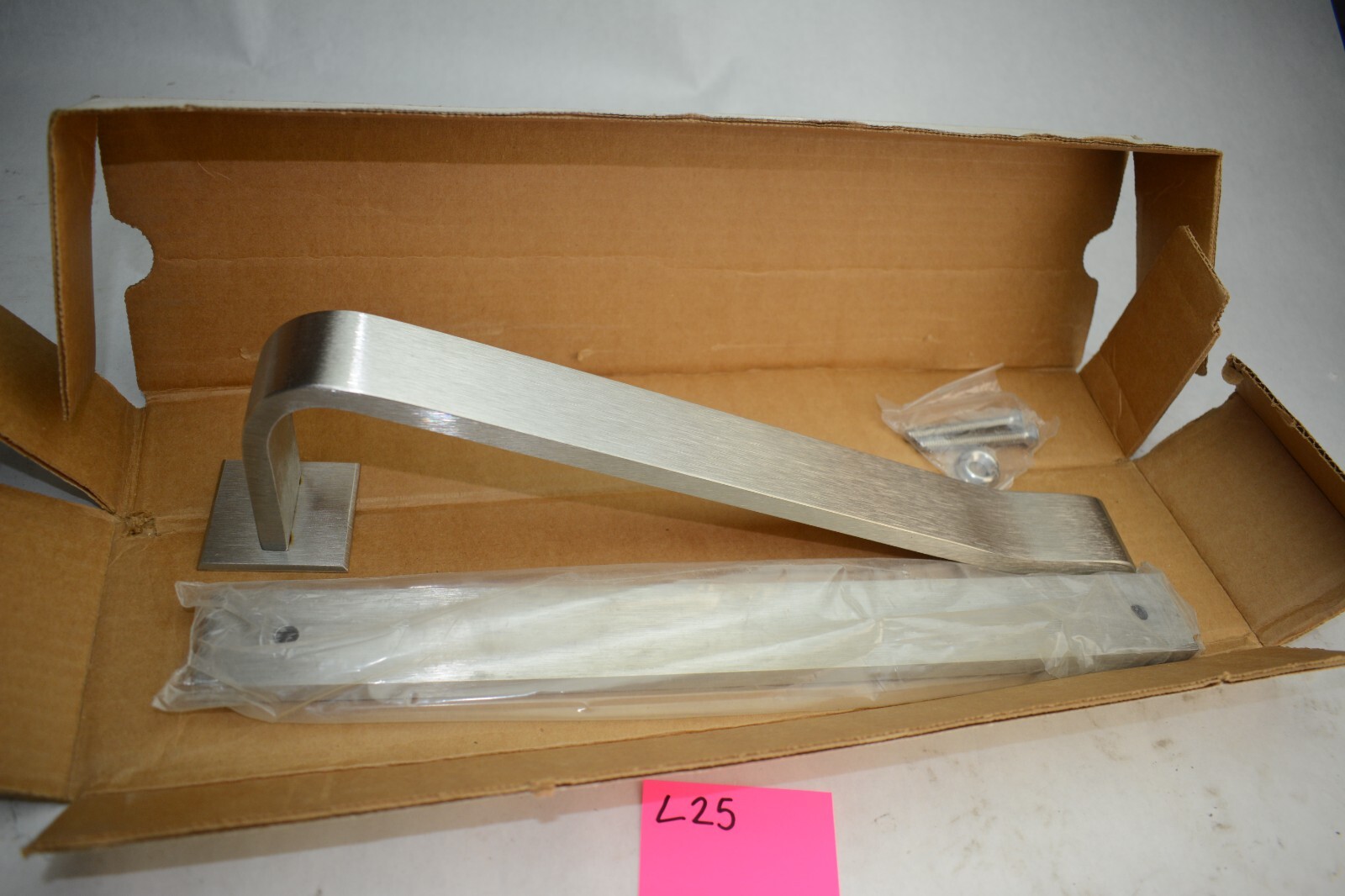 Rockwood R102 LPB Trim Protector Door Lever Handle  + Plate - Stainless Steel