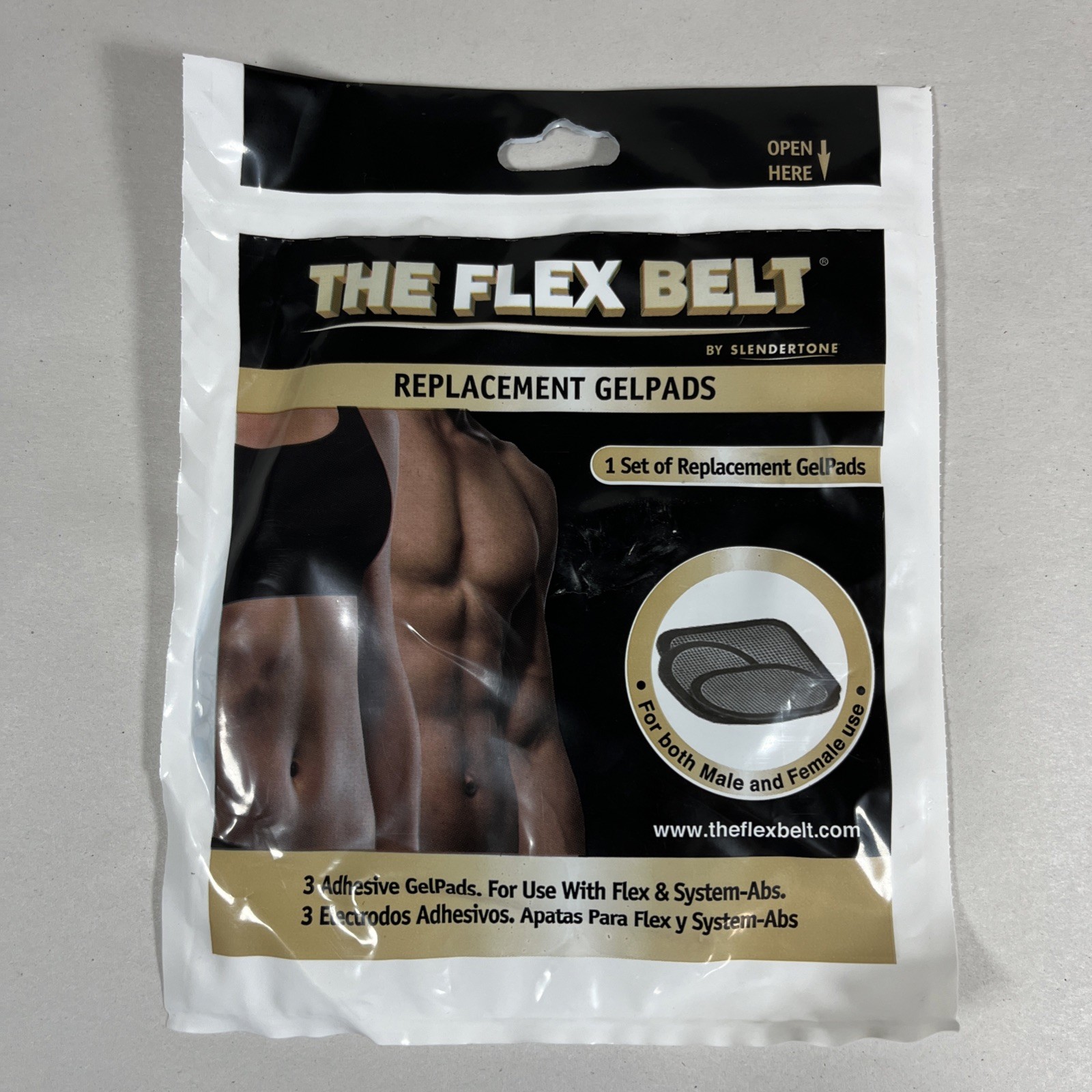 BMR Flex Belt GEL Replacement Pads Set - Dated 2021