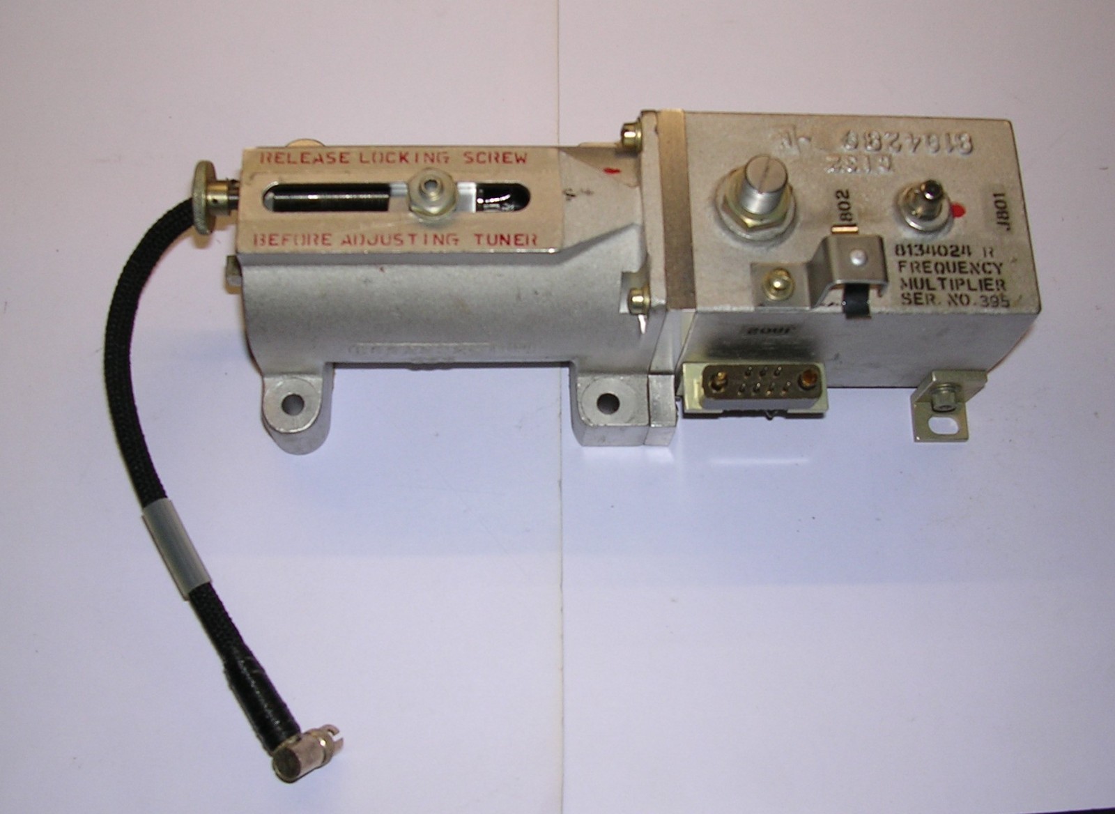 Vintage Gilfillan Bros. 8134024 Frequency Multiplier circa 1959