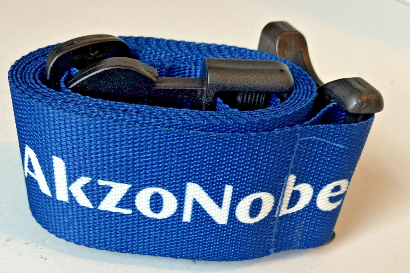 AkzoNobel Gear Blue White Adjust Luggage Strap - 2018 Volvo Ocean Race Sailing