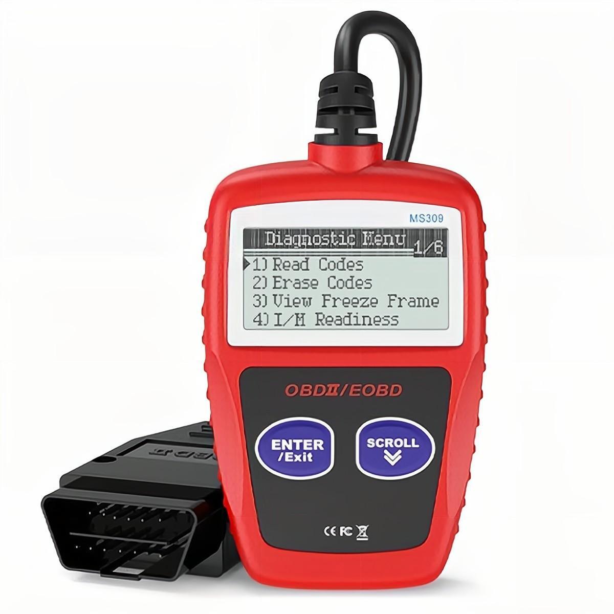 MaxiScan MS309 OBD2 Fault Code Reader Scanner OBDII Auto Diagnostic Tool