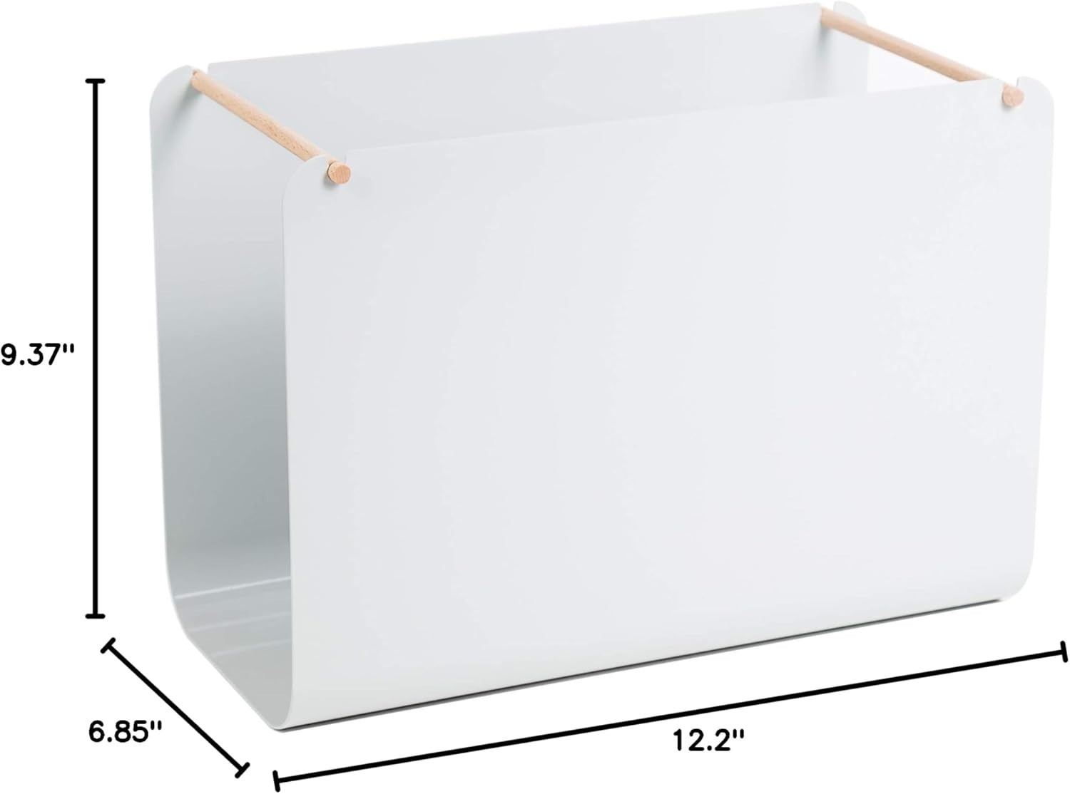 Metal Hanging File Organizer Letter Size Desktop Accessory Arc
