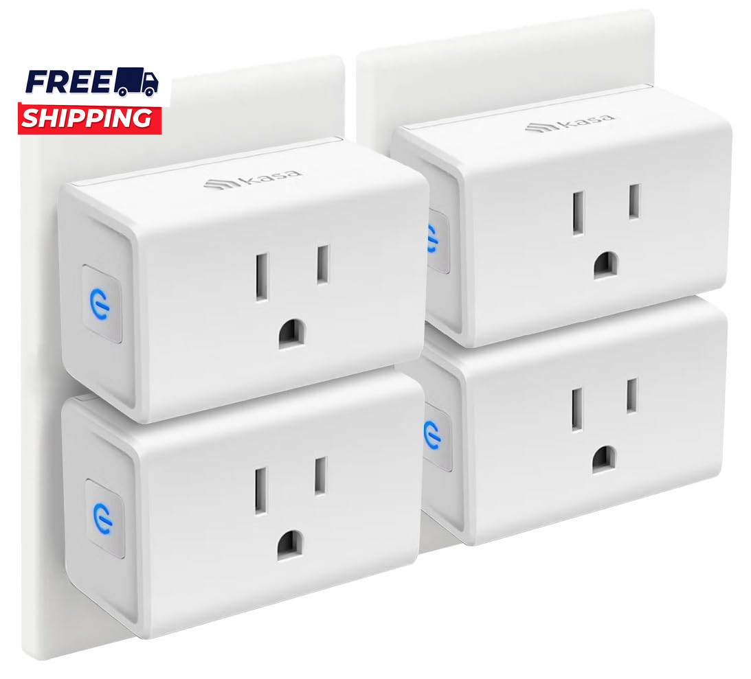 Plug Mini 15A Smart Home Wi-Fi Outlet Works with Alexa Google Home & IFTTT