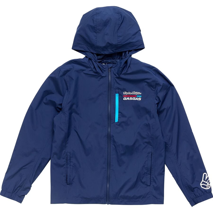 Troy Lee Designs GasGas 2024 Team Core Windbreaker - Navy, Large 728015004