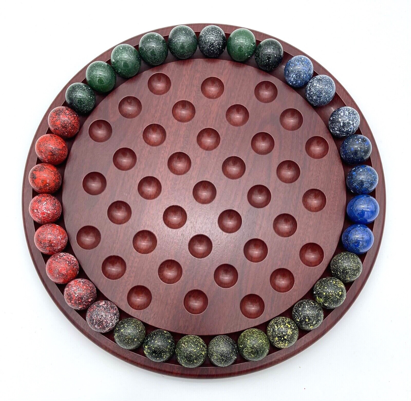 Marble Solitaire Replacement Balls 1.3" Individual Speckled Stone Mover You Pick