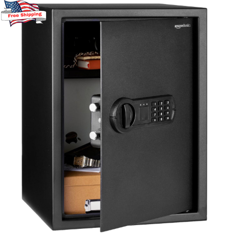 Caja Fuerte Grandes Cajas Fuertes Digitales De Seguridad Contra Fuego Dinero NEW