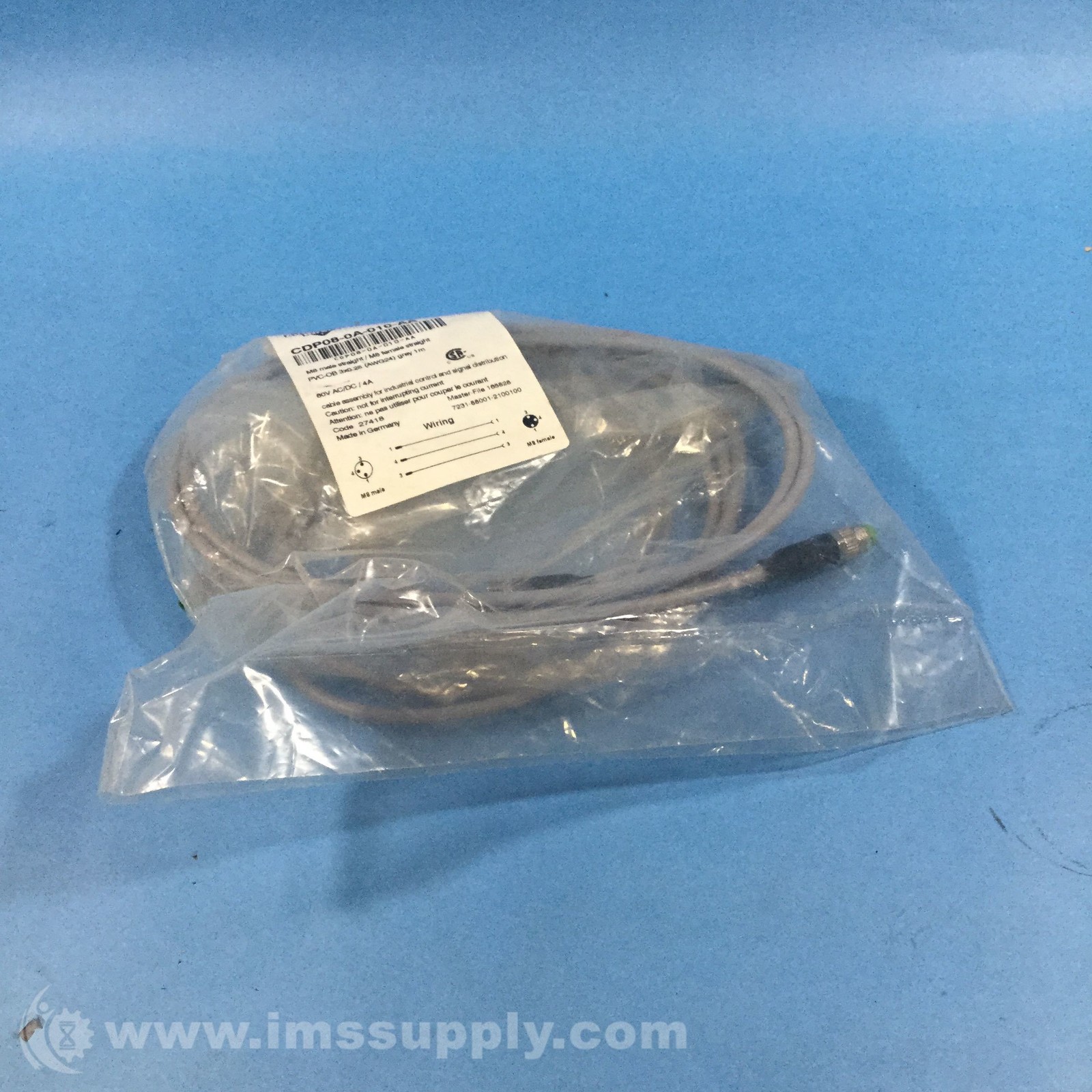 Automation Direct CDPO8-0A-010-AA M8 Patch Cable FNIP