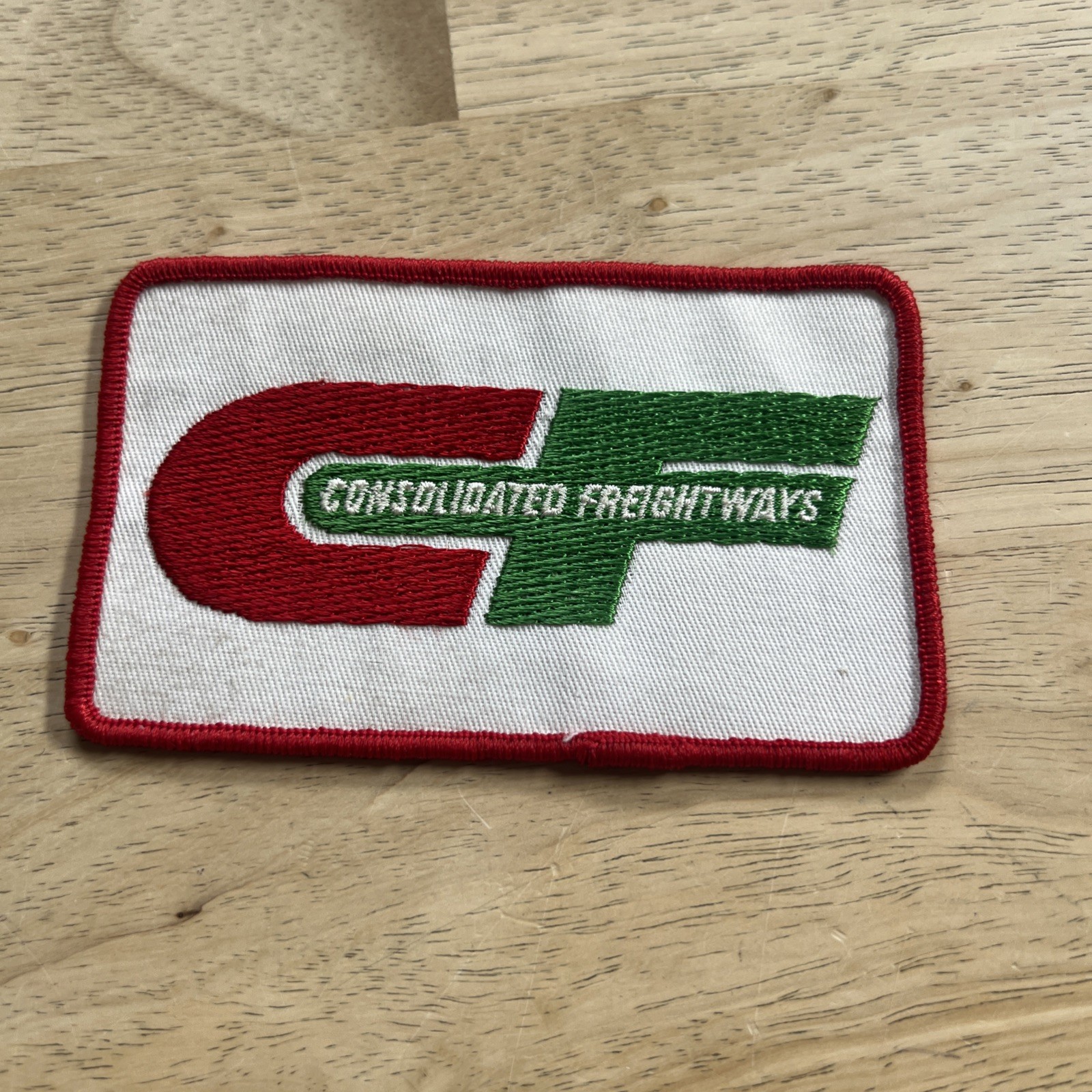 Consolidated Freighteays CF Trucking Embroidered 4.25 Inch Patch