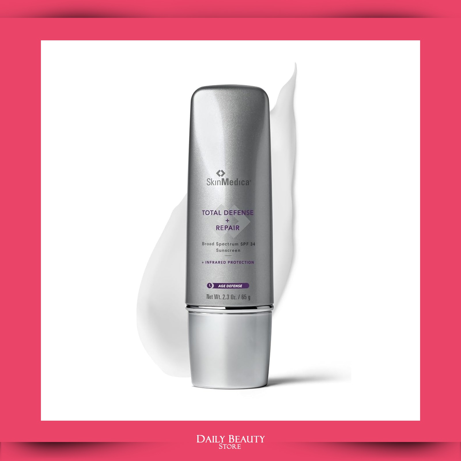 SkinMedica Total Defense + Repair SPF34 2.3oz No Box EXP 4/2026 NEW FAST SHIP