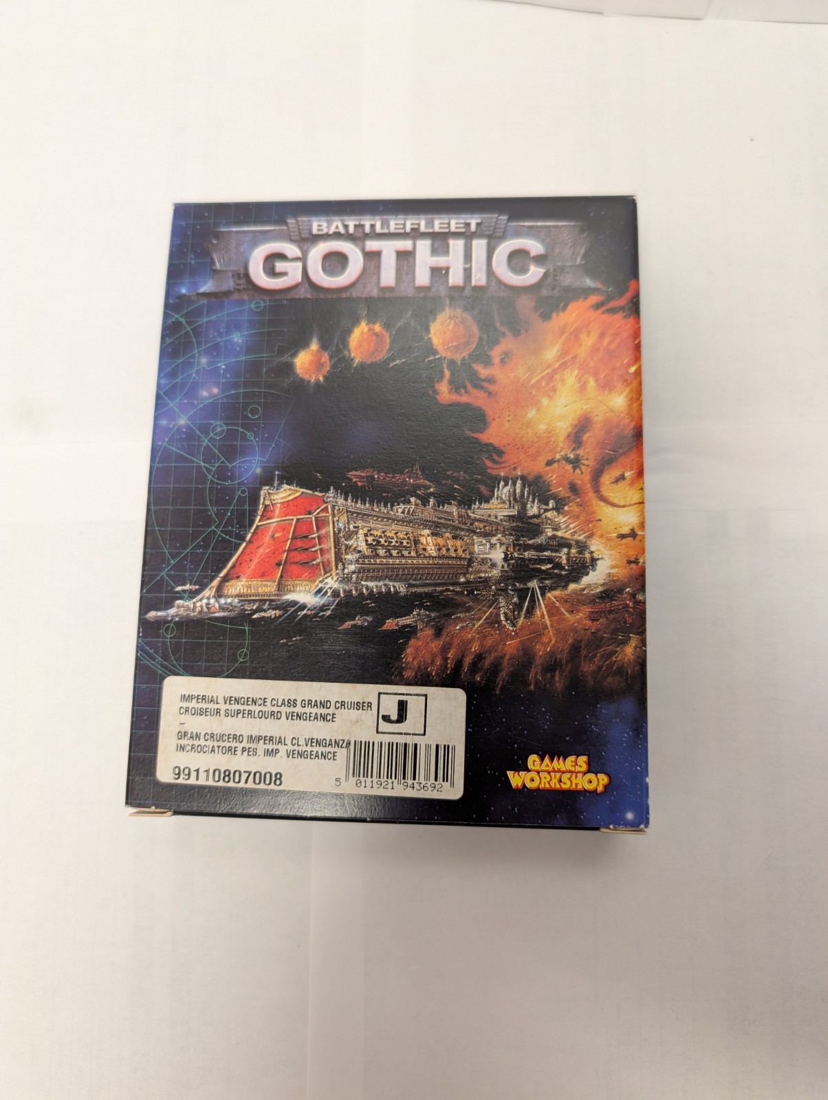Battlefleet Gothic Vengeance Class Grand Class Cruiser - NIB OOP