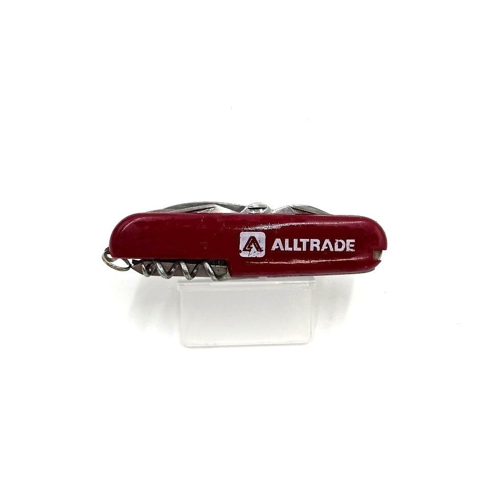 Vintage Alltrade RED Folding Pocket Multitool - MADE IN JAPAN! 11 TOOLS!