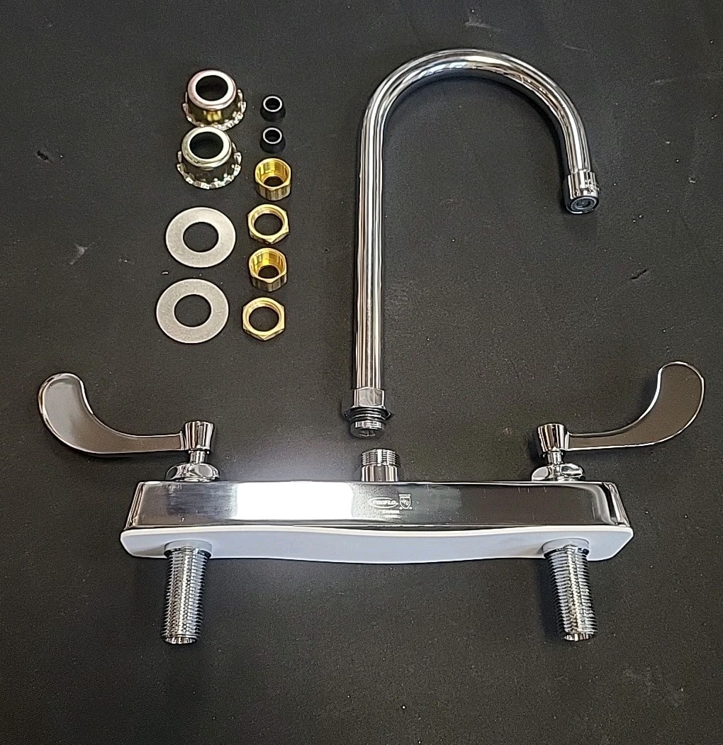 PROFLO Commercial Faucet Polished Chrome Centerset PFX3085
