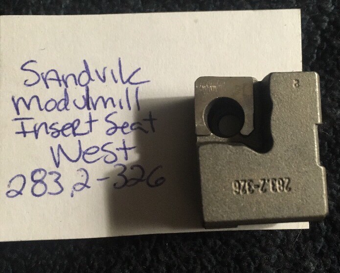 Sandvik Modulmill R 283.2-326 Insert Seat Nest Face Milling Cutter Part 10703607