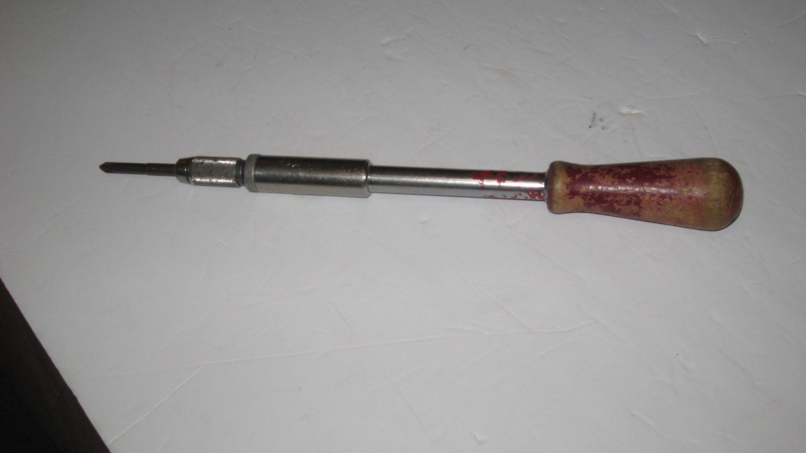 Stanley Yankee No 130A Spiral Ratcheting Screwdriver 17” Works Well Vintage