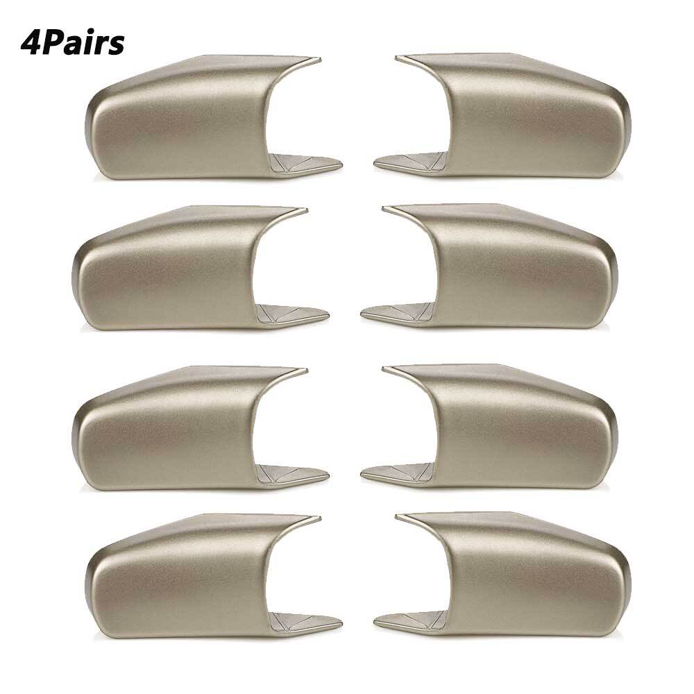 4 Sets Door Interior Pull Handle Strap End Cap Trim For Lincoln Town Car 2003-11