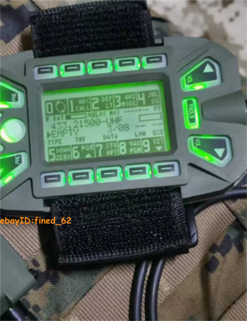 US STOCK! TCA KDU Keypad Display Unit Fit For TCA/PRC-152A 15W Radio ( No Radio)