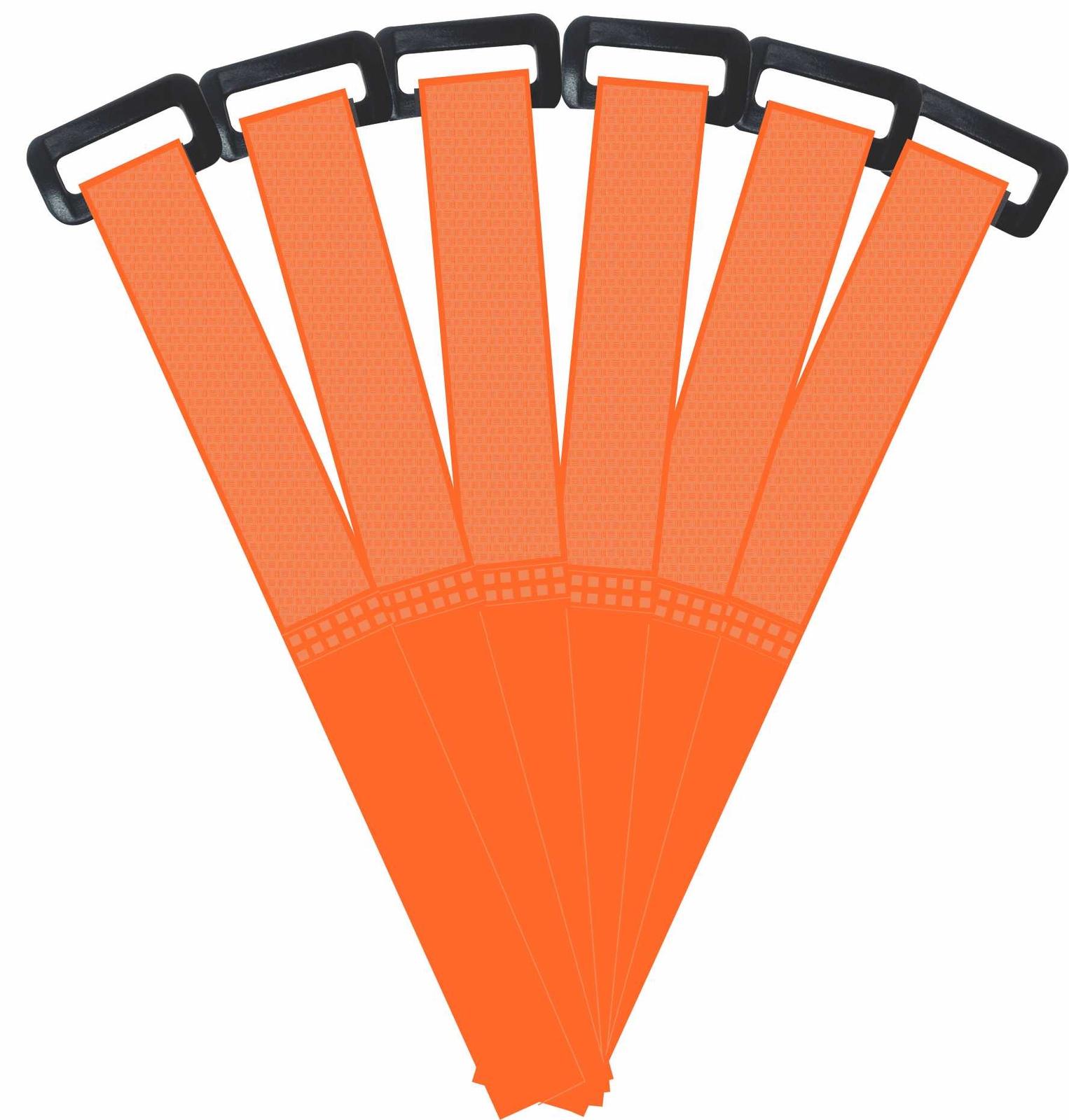 REGRIP 12" Cinch Style Reusable Cable Straps - 6 Pack