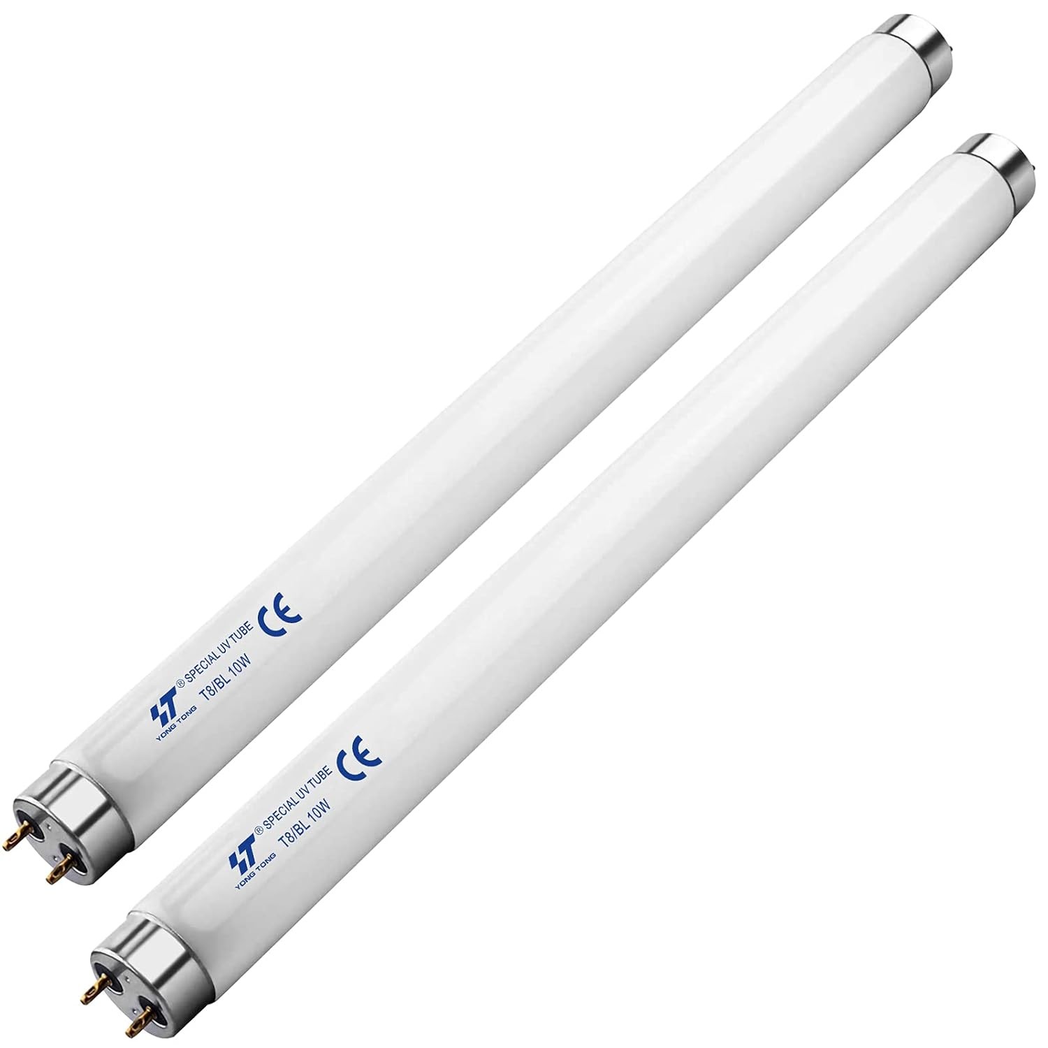 10W UV Light Bulbs Mosquito Trap Standard T8 2 Pack UV Mosquito Repellent Tube