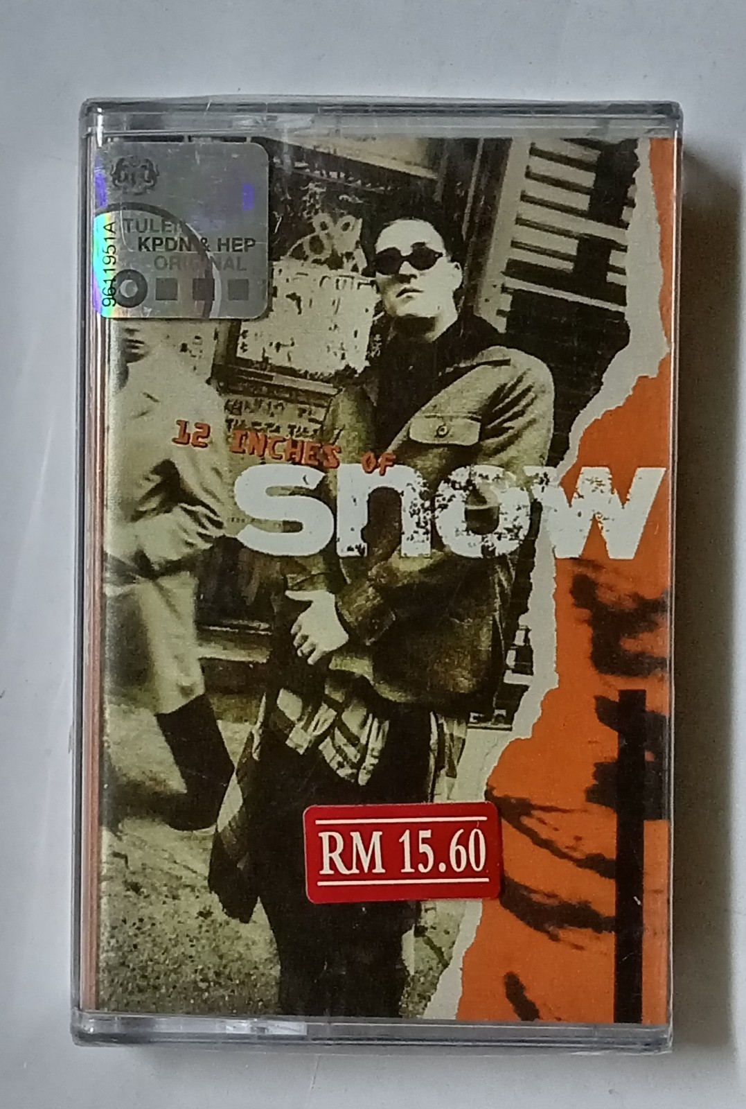 12 Inches of Snow by Snow 1993 Warner Music Malaysia Cassette Brand New Sealed