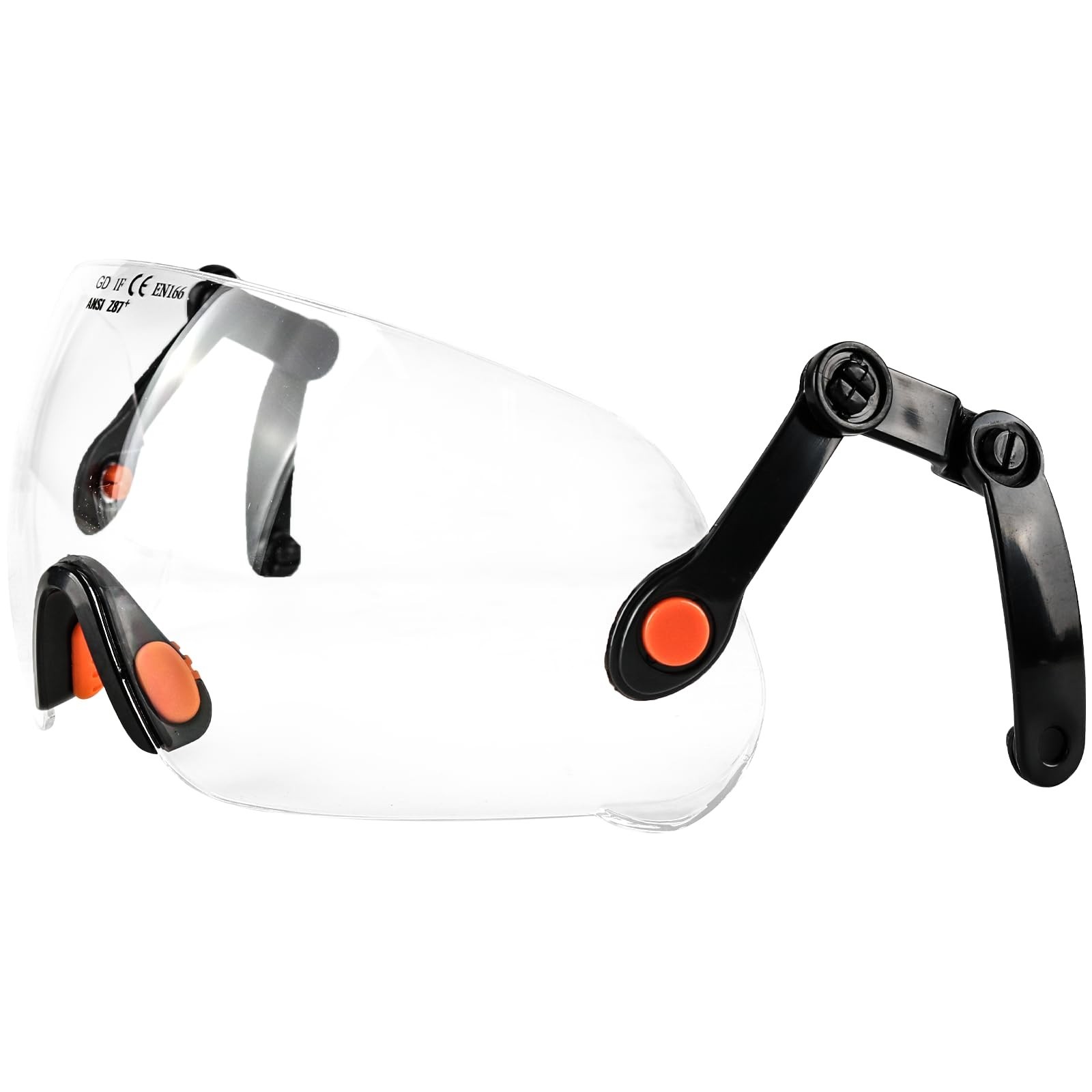 GREEN DEVIL Replacment Built-in Clear/Tinted Visor Clear built-in visor