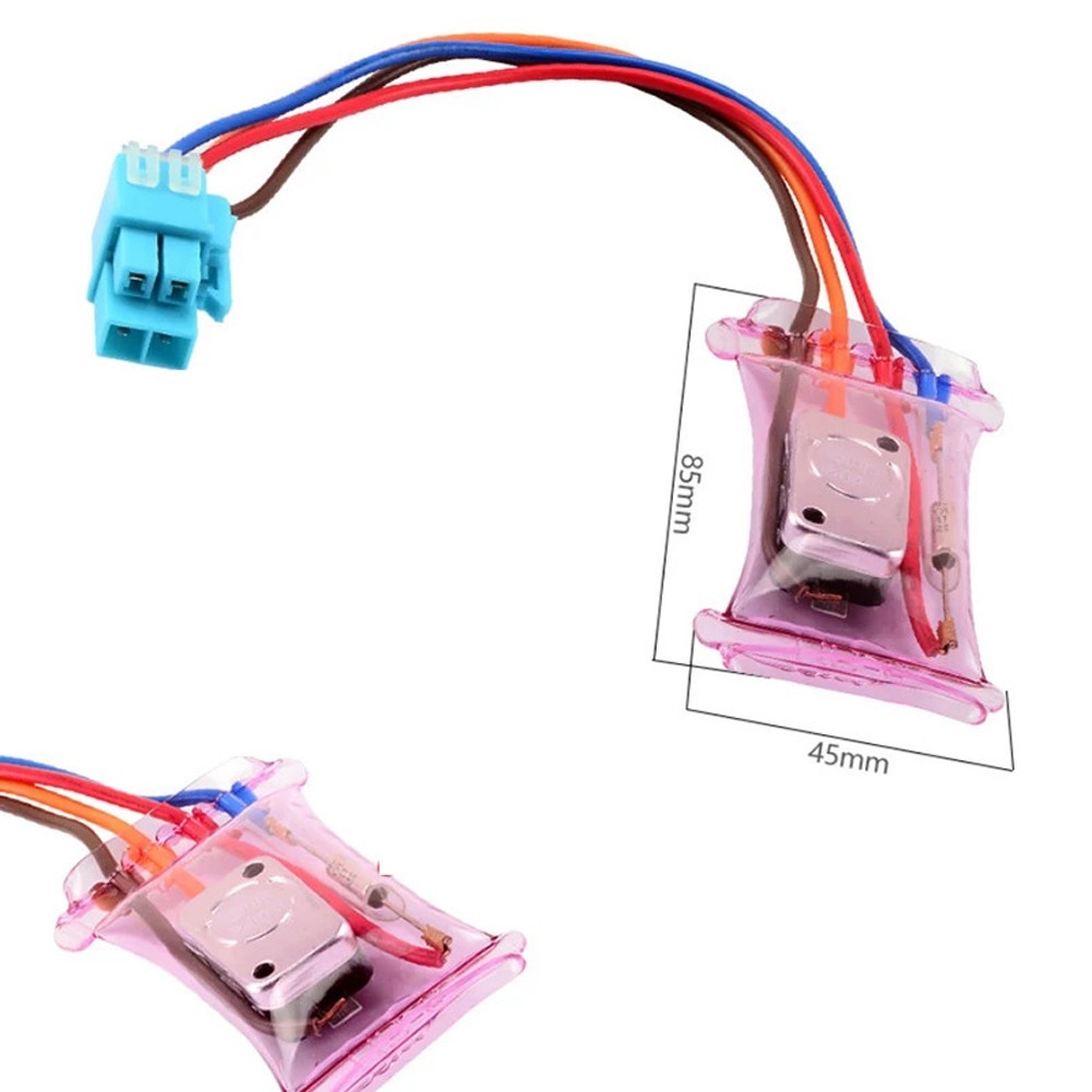 Bimetallic Construction Defrost Thermostat for Refrigerators 4 Wire 7 Degrees