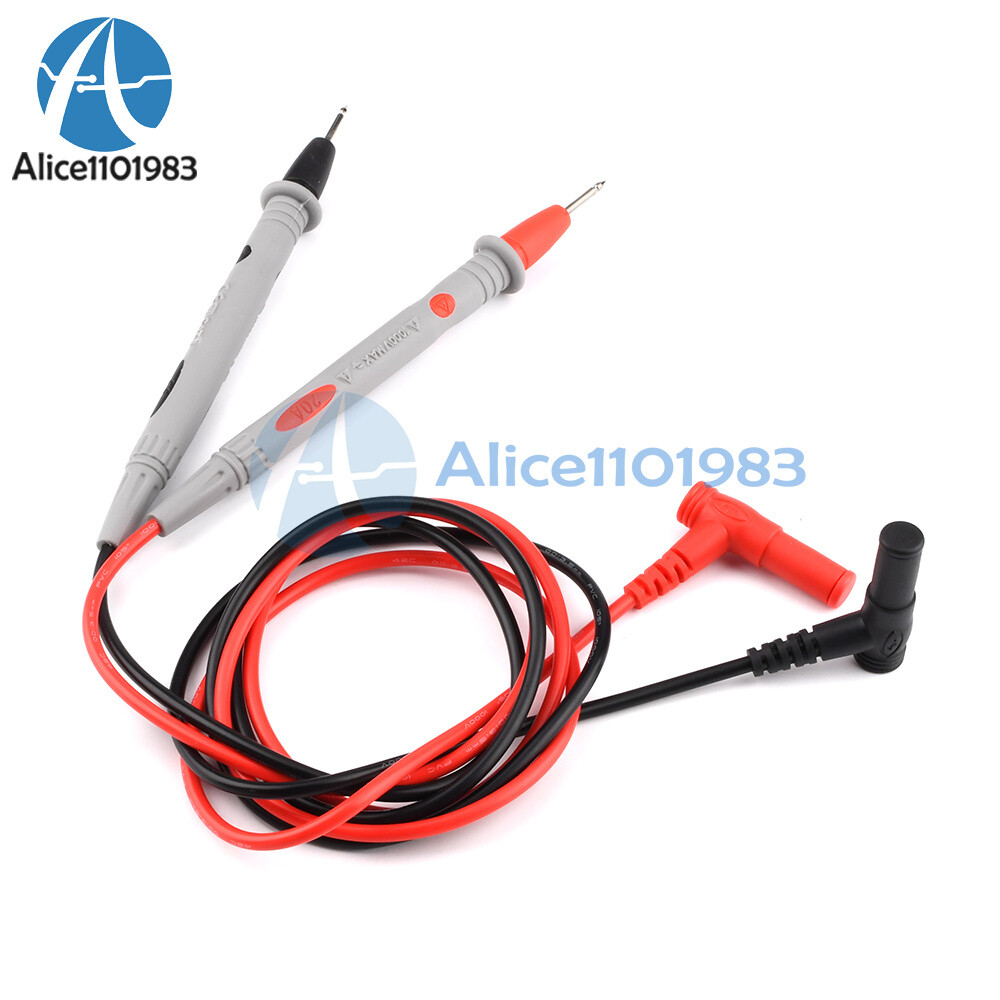1000V 20A Universal Digital Multimeter Probe Test Leads Pin Needle Tip Probe
