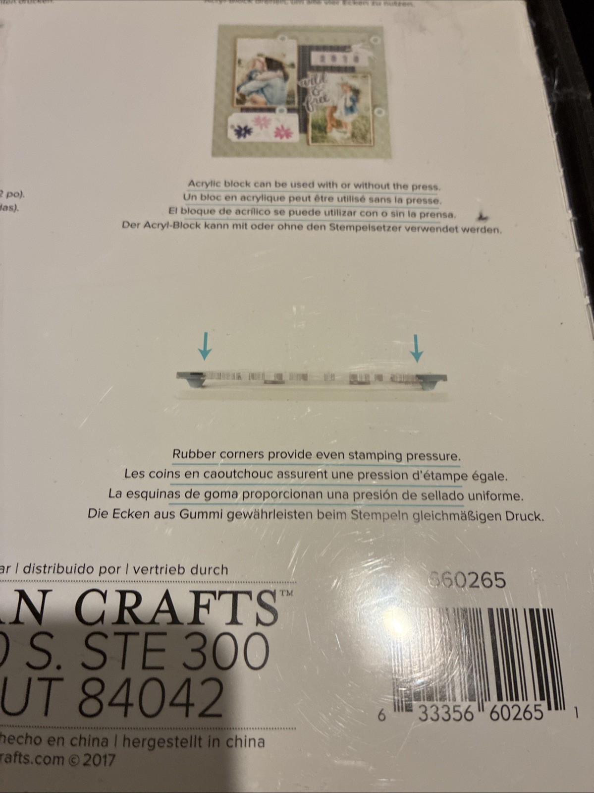 We R Memory Keepers Crafter's Essentials Precision Press Advanced 5-Piece Set