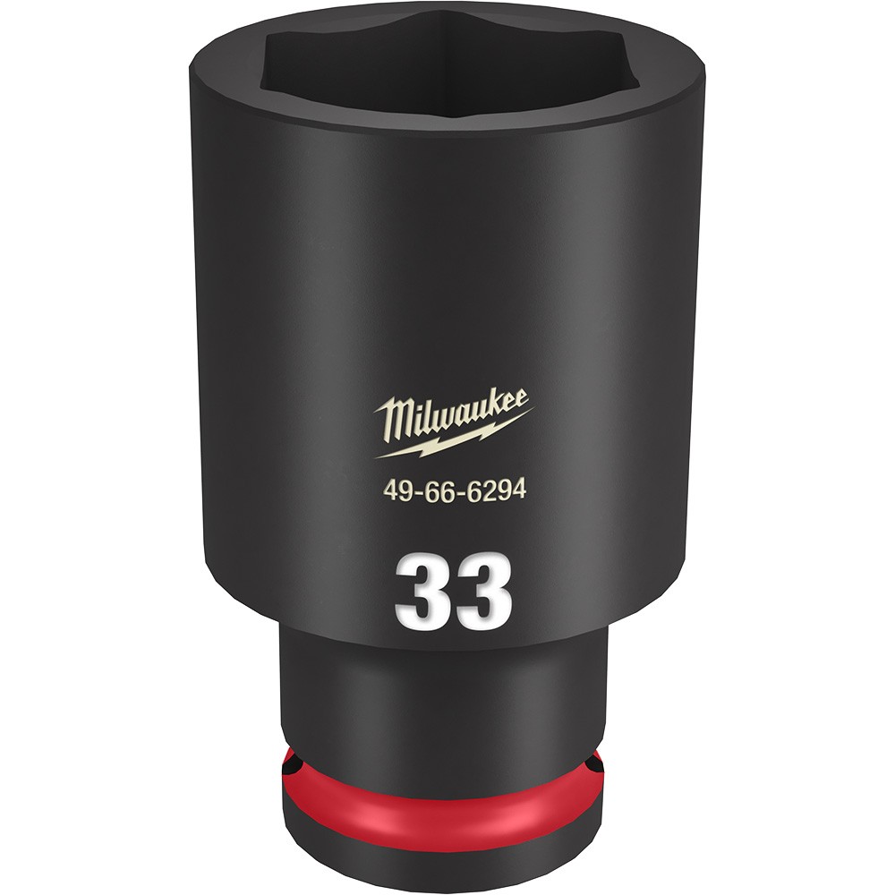 Milwaukee 49-66-6294 SHOCKWAVE Impact Duty 1/2" Drive 33MM Deep Socket