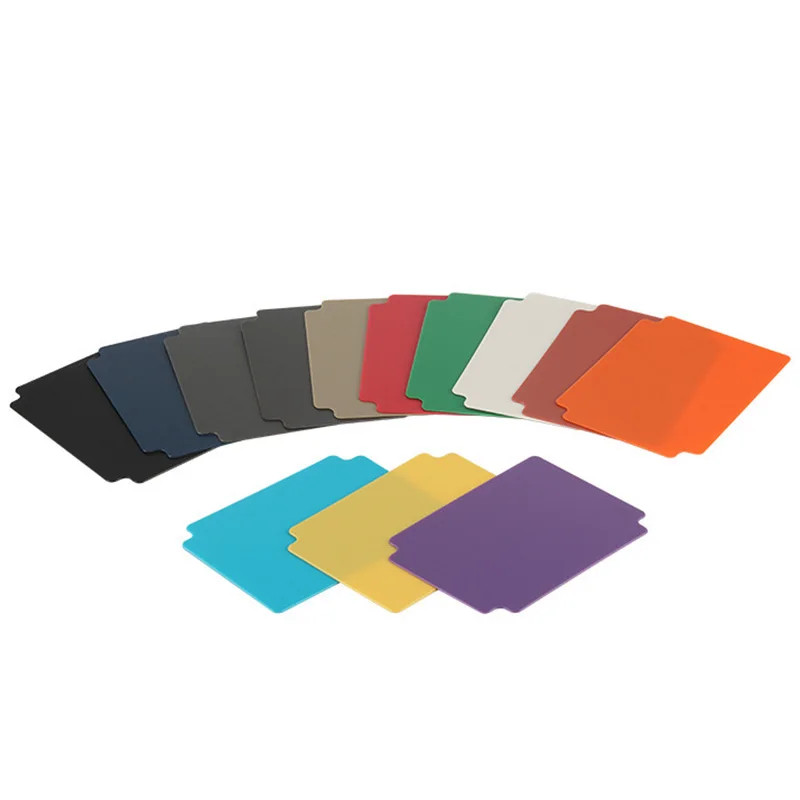 50pcs Multicolor PP Card Separator Board Game Accessories trading cards game