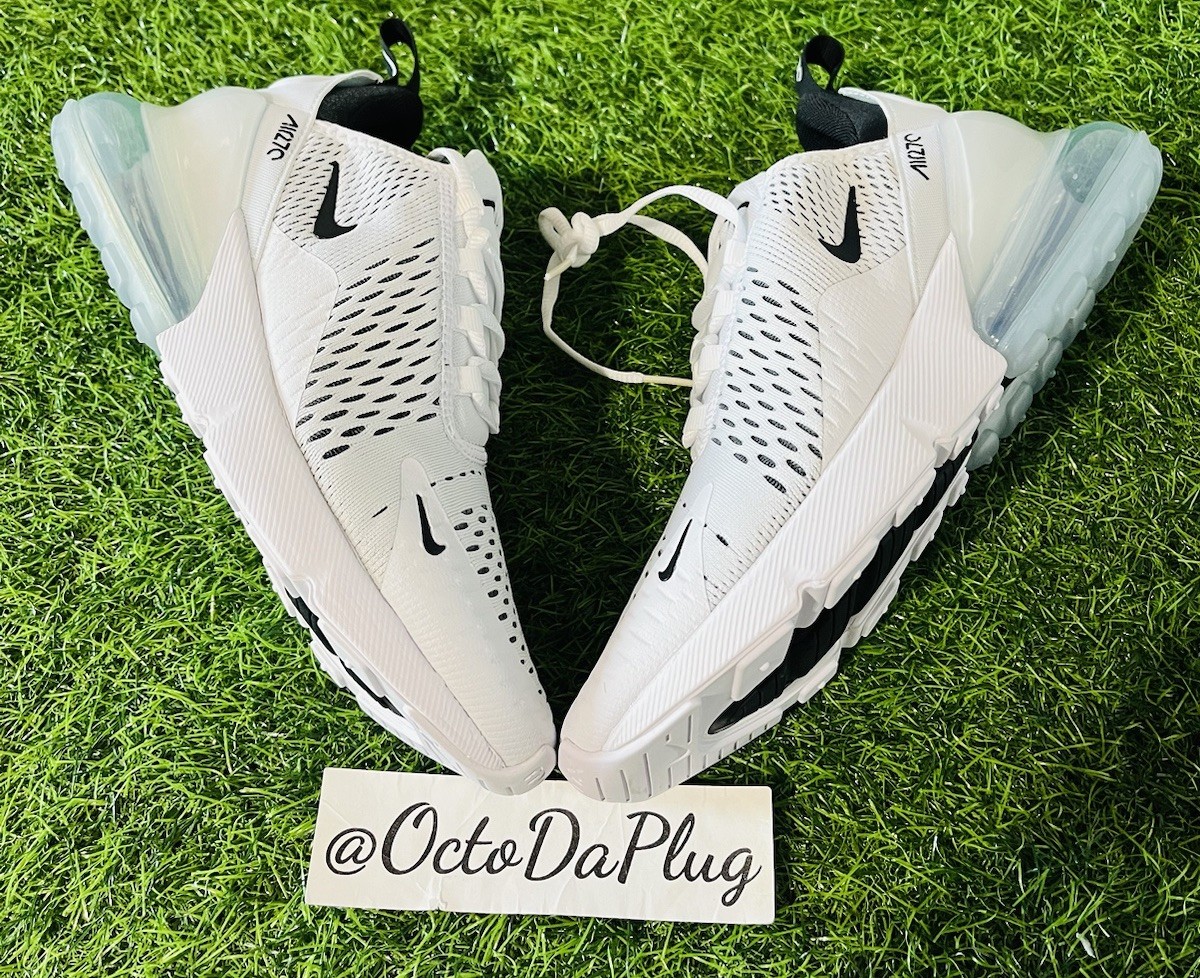 Nike Air Max 270 Triple White Womens Sizes nby AH6789-100